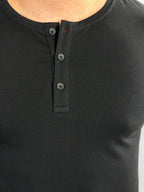 CAMISETA HENLEY SMART EGYPT PRETO URBO