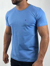 CAMISETA BASIC ESSENTIAL AZUL CLARO ZIGMA
