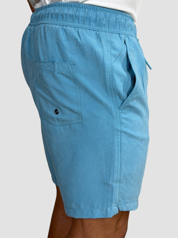 SHORT RIVIERA VELLUTO AZUL AGUA ZIGMA