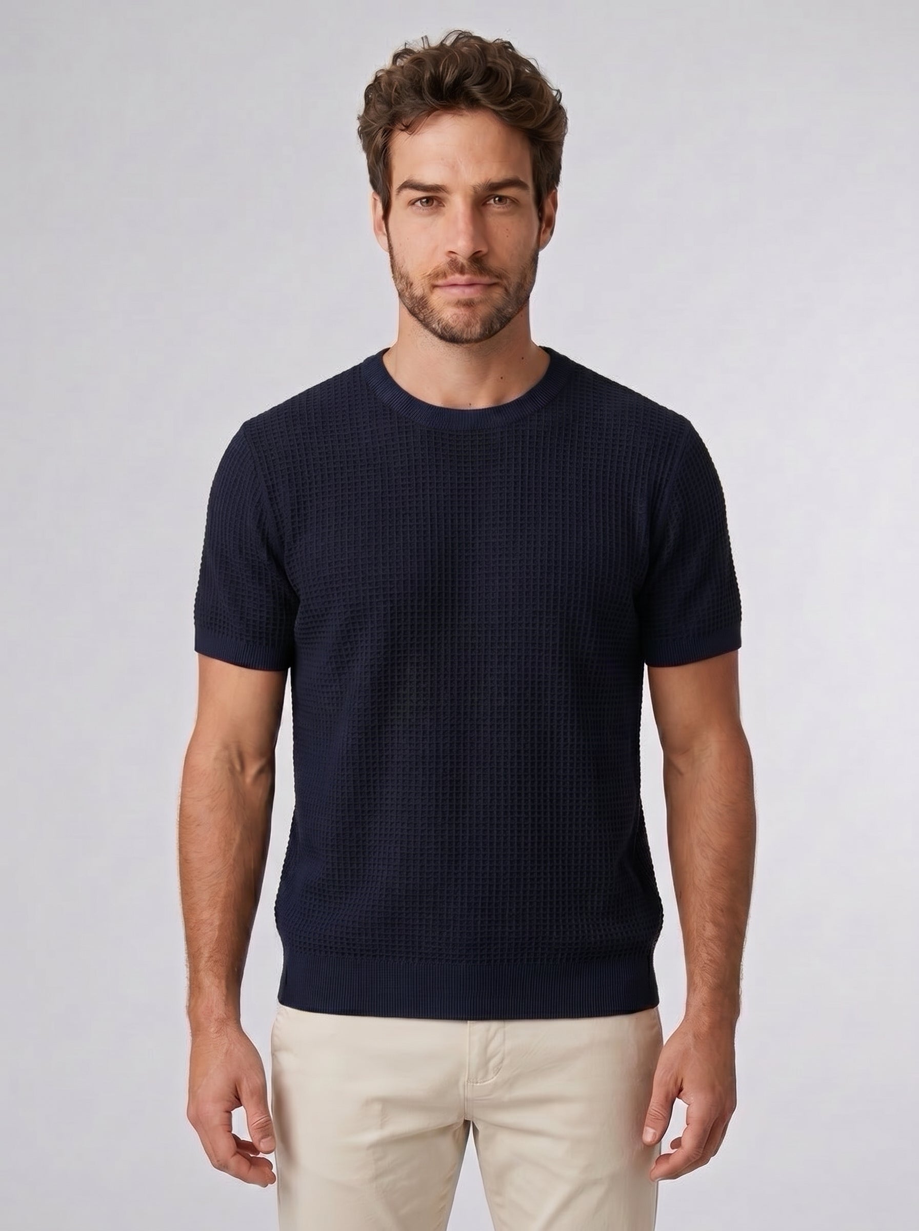CAMISETA TRICO HONEY BELLAGIO AZUL MARINHO ZIGMA