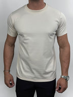 CAMISETA COMFORT STRETCH BEGE ZIGMA