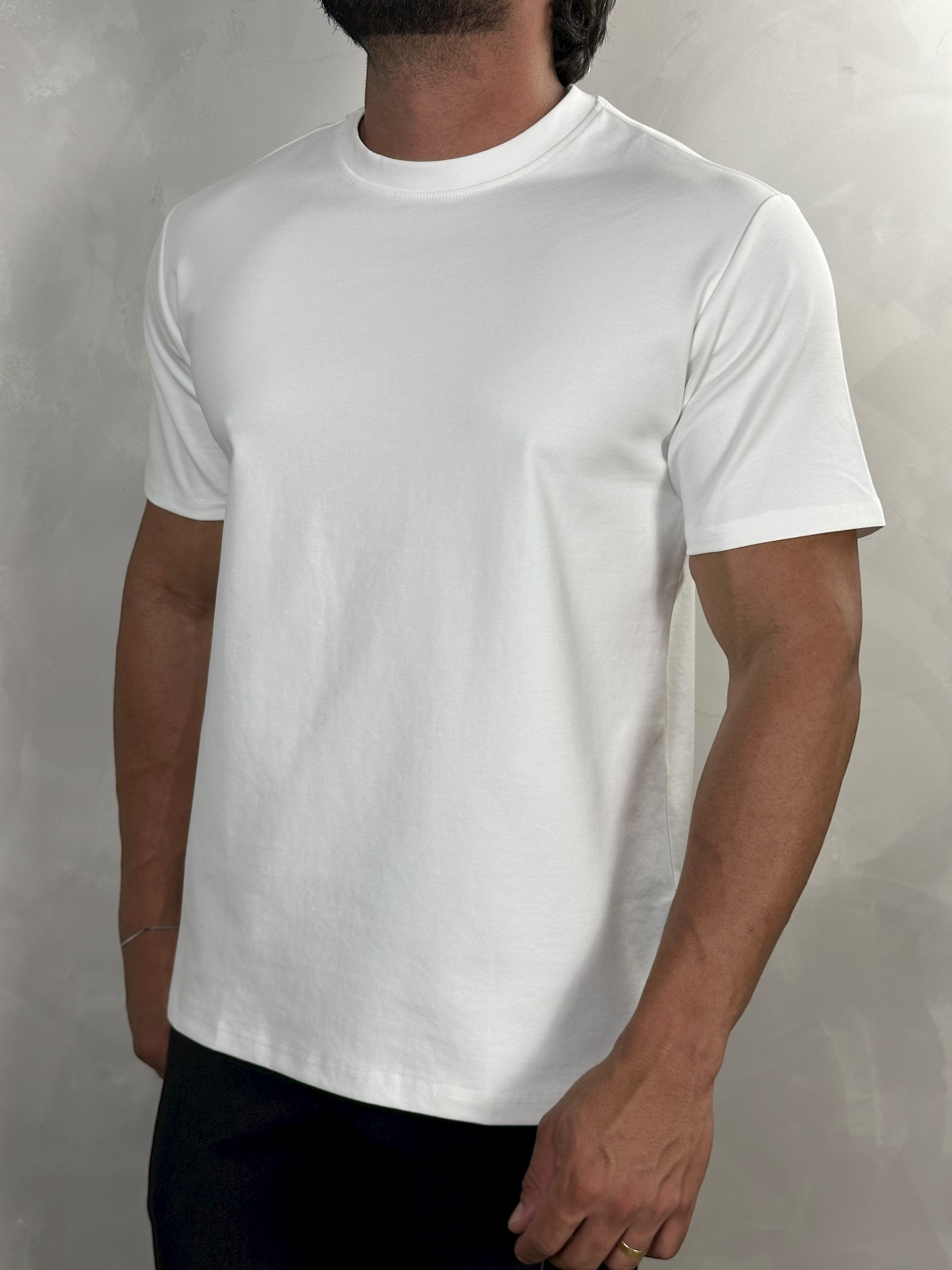CAMISETA OVER SOFT BRANCA ZIGMA