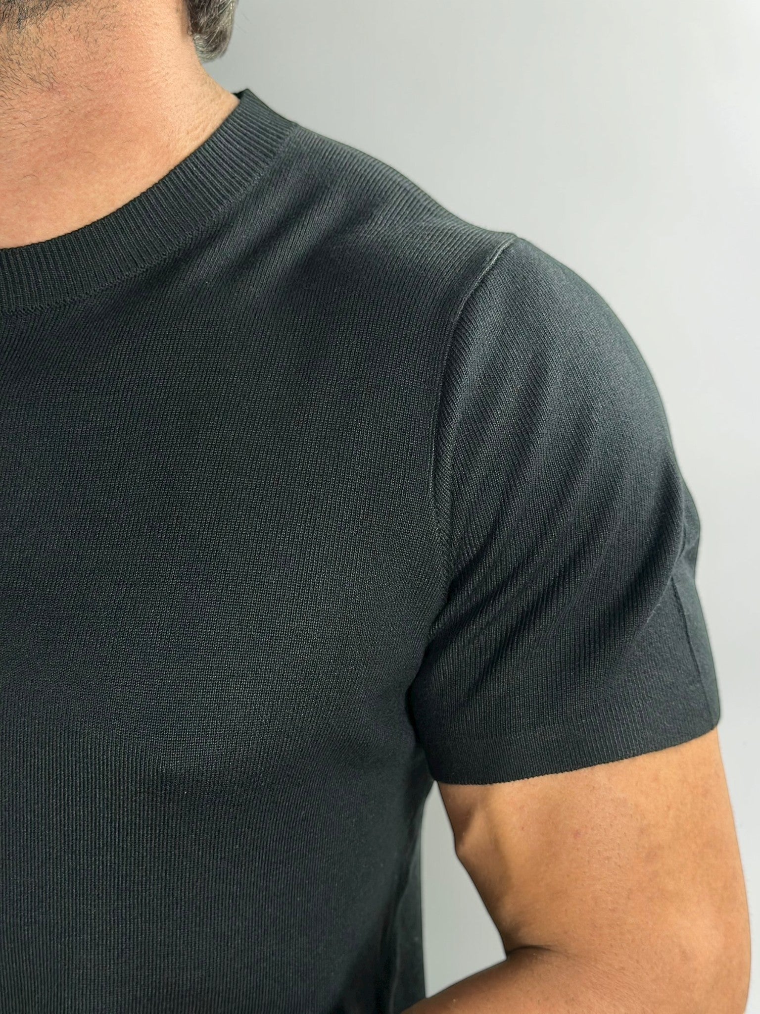 CAMISETA TRICOT SIENA SOFT PRETA ZIGMA