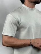 CAMISETA OVERSIZED VELLUTO SOFT CINZA ZIGMA
