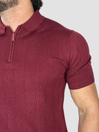 GOLA POLO ZEGNA C/ZIPER BORDO ZIGMA