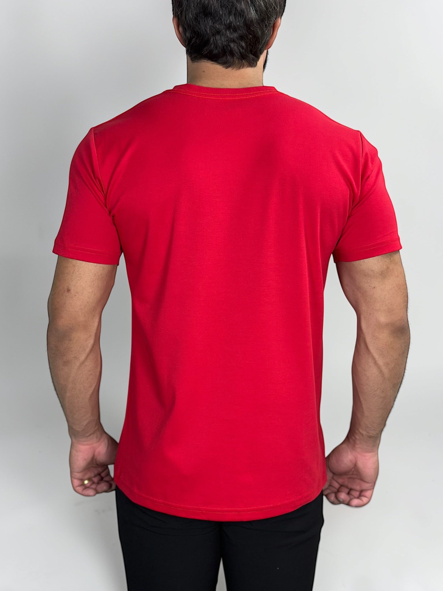 CAMISETA PIMA INTERLOCK VERMELHO ZIGMA