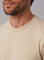CAMISETA SUEDINE GOLA CRUZADA AREIA ZIGMA