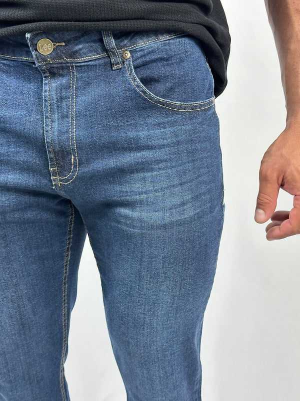 CALÇA JEANS DAREN REGULAR FIT ALIN LIXADO LEE