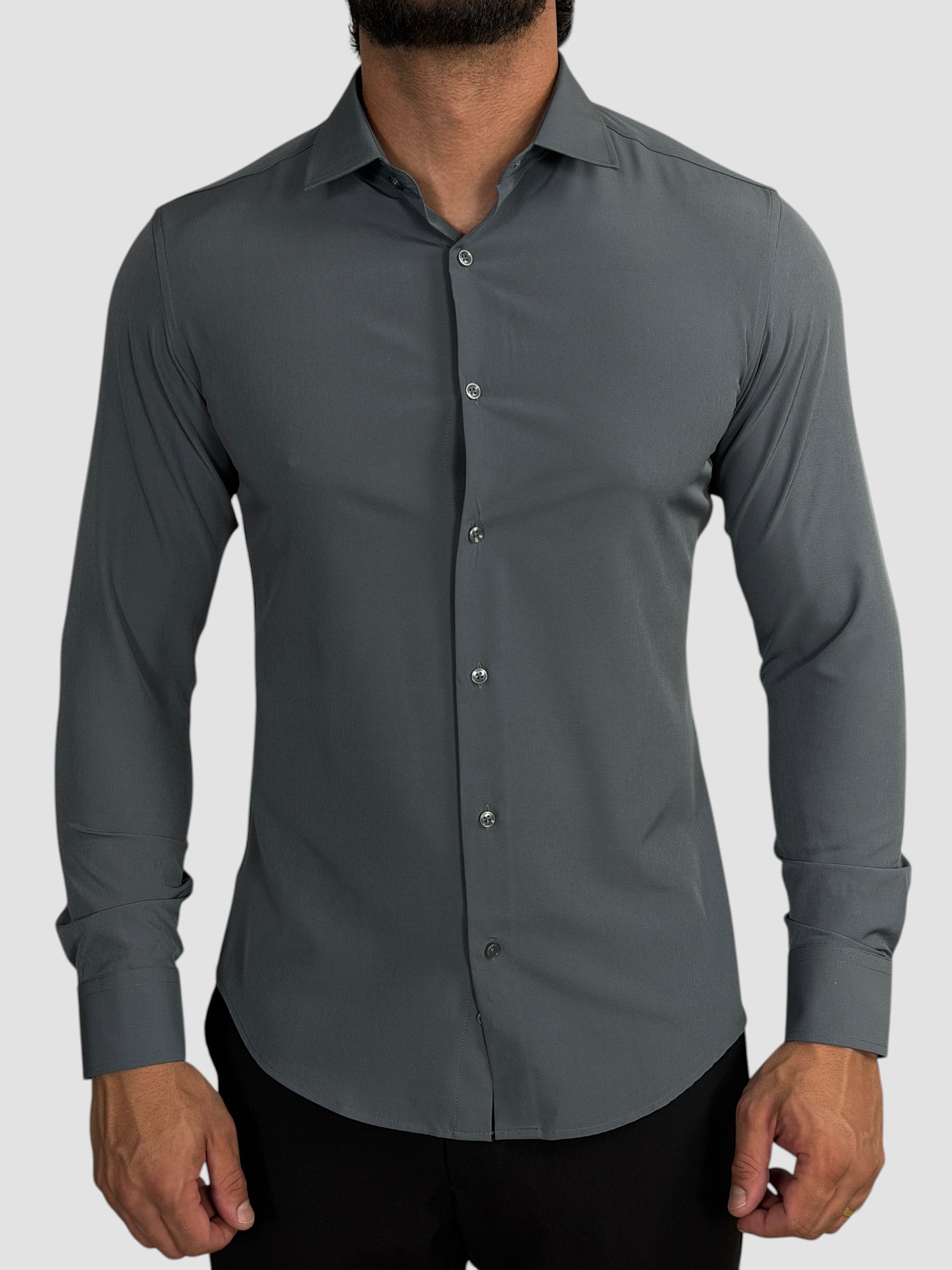 CAMISA M/L TECH SLIM FIT CHUMBO ZIGMA