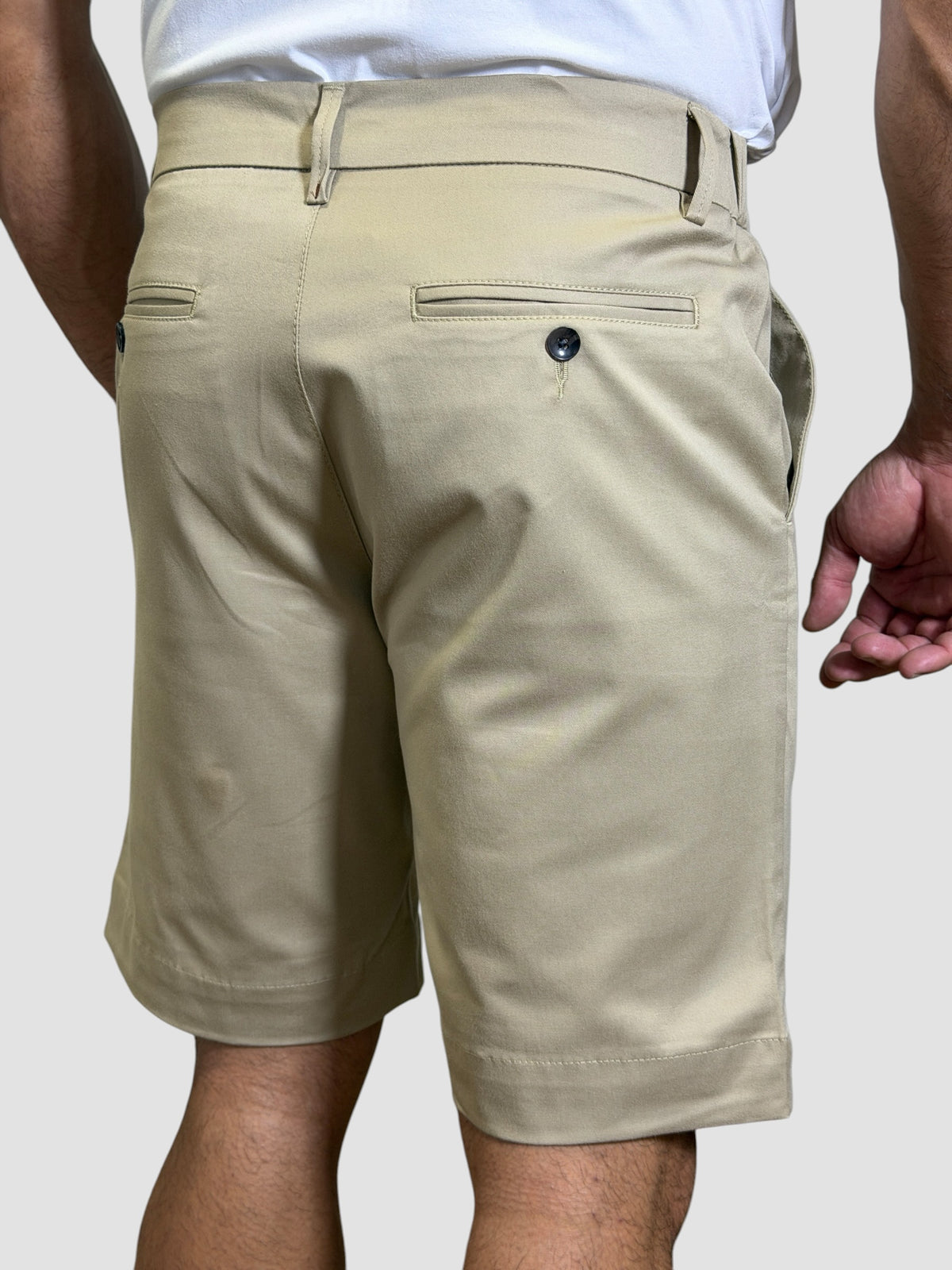 BERMUDA PORTOFINO SARJA STRETCH CAQUI ZIGMA