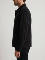 JAQUETA SUEDE SHERPA ASPEN PRETA ZIGMA