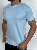 CAMISETA PIMA INTERLOCK AZUL CLARO ZIGMA