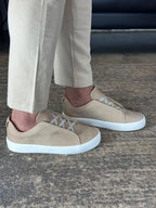SNEAKER ZEG ELASTIC MINIMAL AREIA ZIGMA
