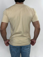 CAMISETA PIMA INTERLOCK BEGE ZIGMA