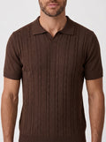 POLO RIVIERA V TRICOT MARROM ZIGMA