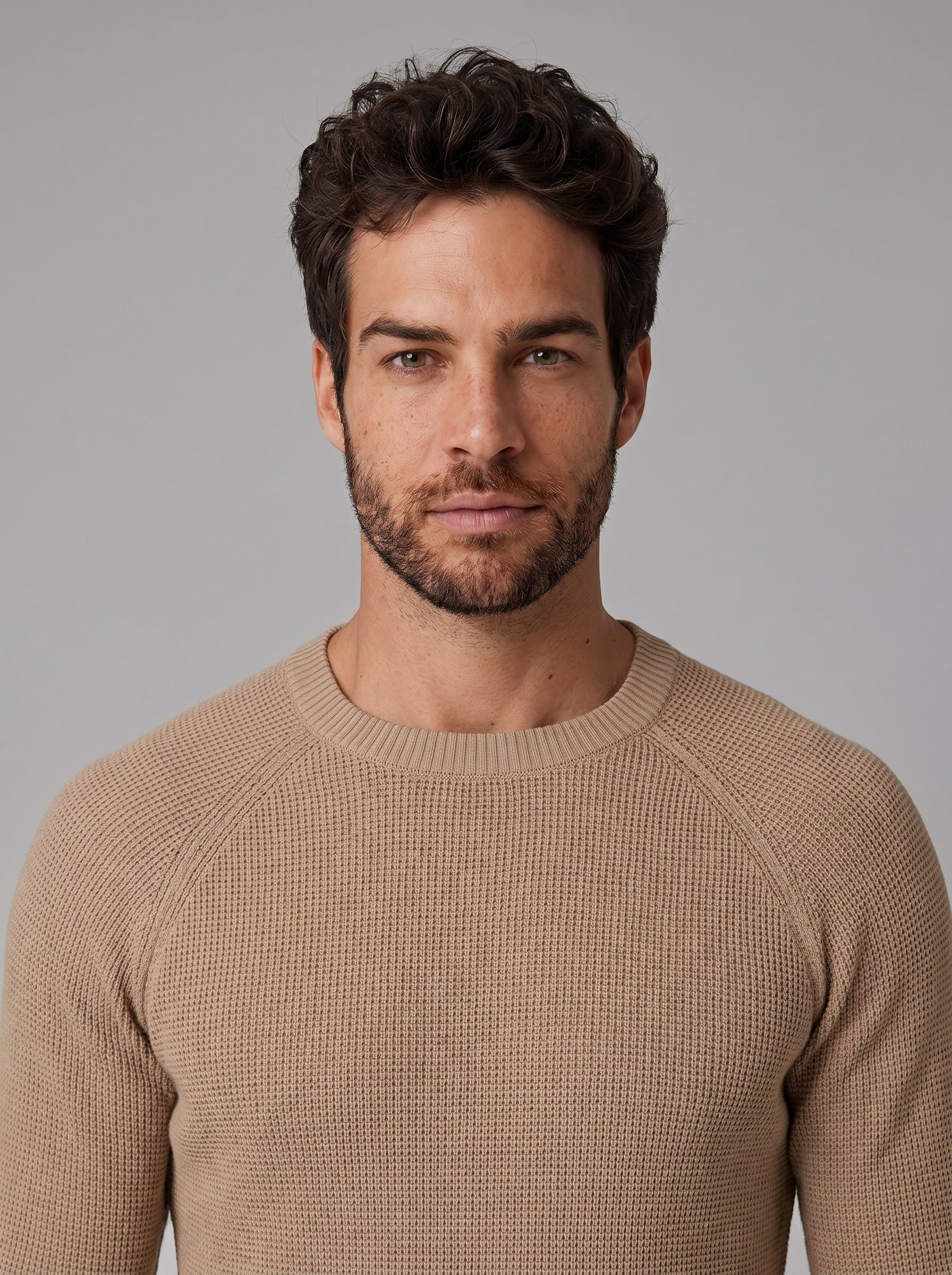 SUETER TEXTURE SIENA KHAKI ZIGMA