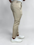 CALÇA TORINO COMFORT BEGE ZIGMA