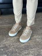 SNEAKER ZEG ELASTIC MINIMAL AREIA ZIGMA