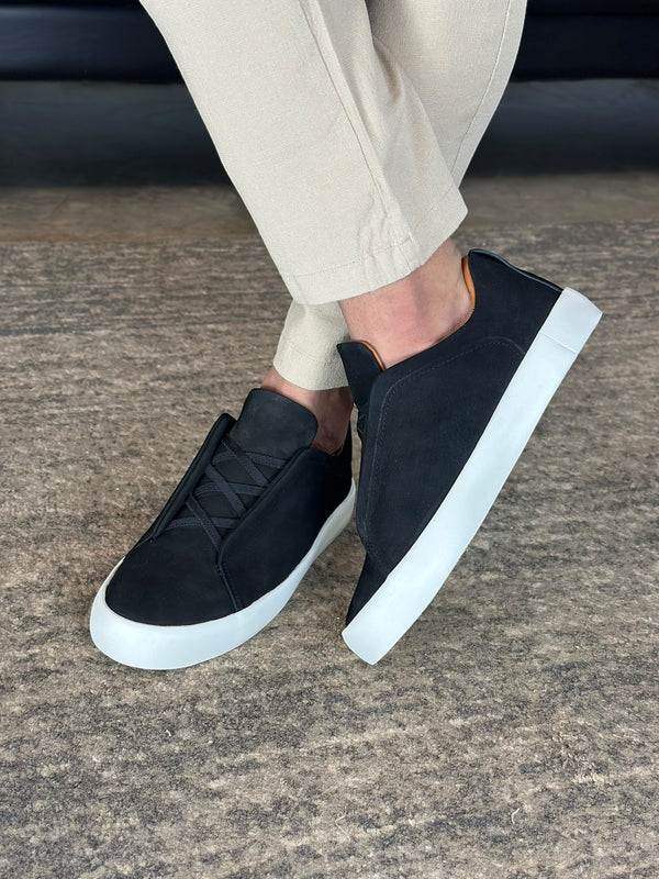 SNEAKER ZEG ELASTIC MINIMAL PRETO ZIGMA