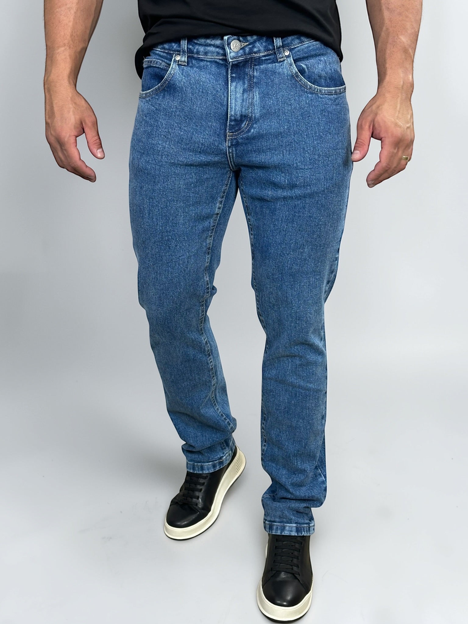 CALÇA JEANS STRECH NEW SOFT UP SNOW LEE