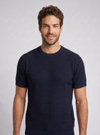 CAMISETA TRICO HONEY BELLAGIO AZUL MARINHO ZIGMA