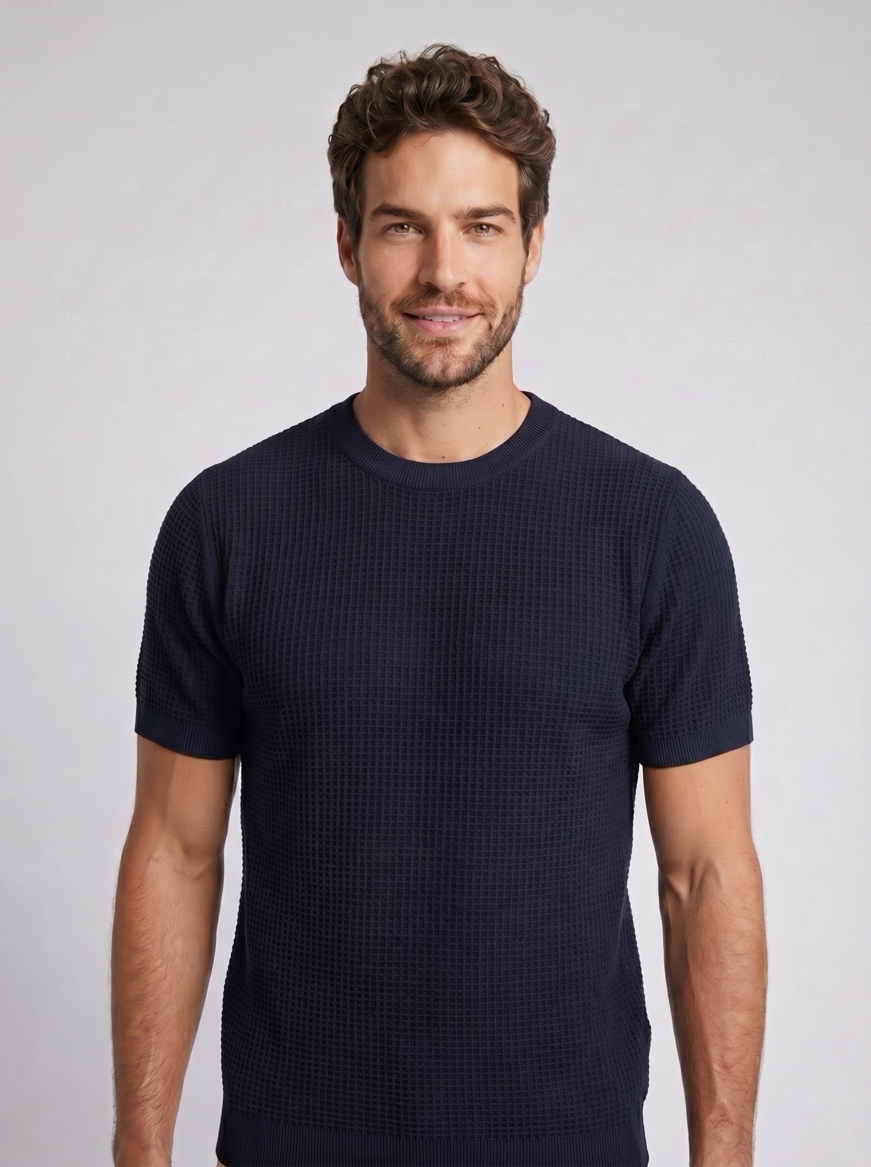 CAMISETA TRICO HONEY BELLAGIO AZUL MARINHO ZIGMA