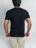 CAMISETA SMART ALGODAO EGIPCIO PRETO ZIGMA