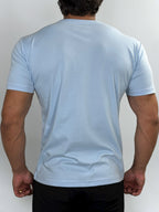 CAMISETA PIMA INTERLOCK AZUL CLARO ZIGMA