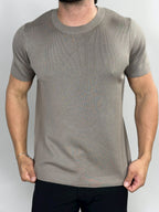 CAMISETA TRICOT SIENA SOFT KHAKI ZIGMA