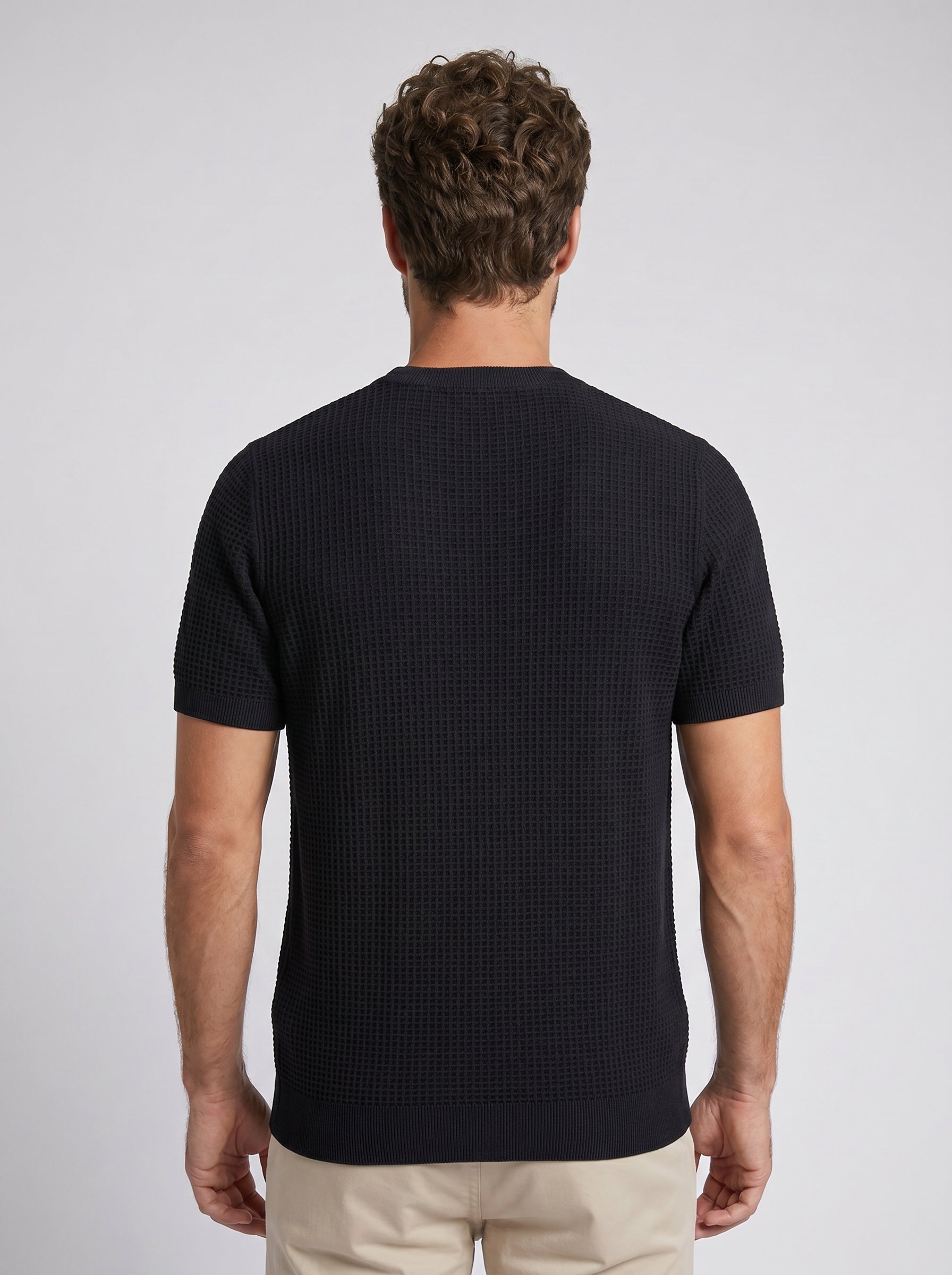 CAMISETA TRICO HONEY BELLAGIO PRETA ZIGMA