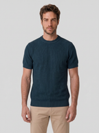 CAMISETA TRICOT KNIT VERDE ZIGMA