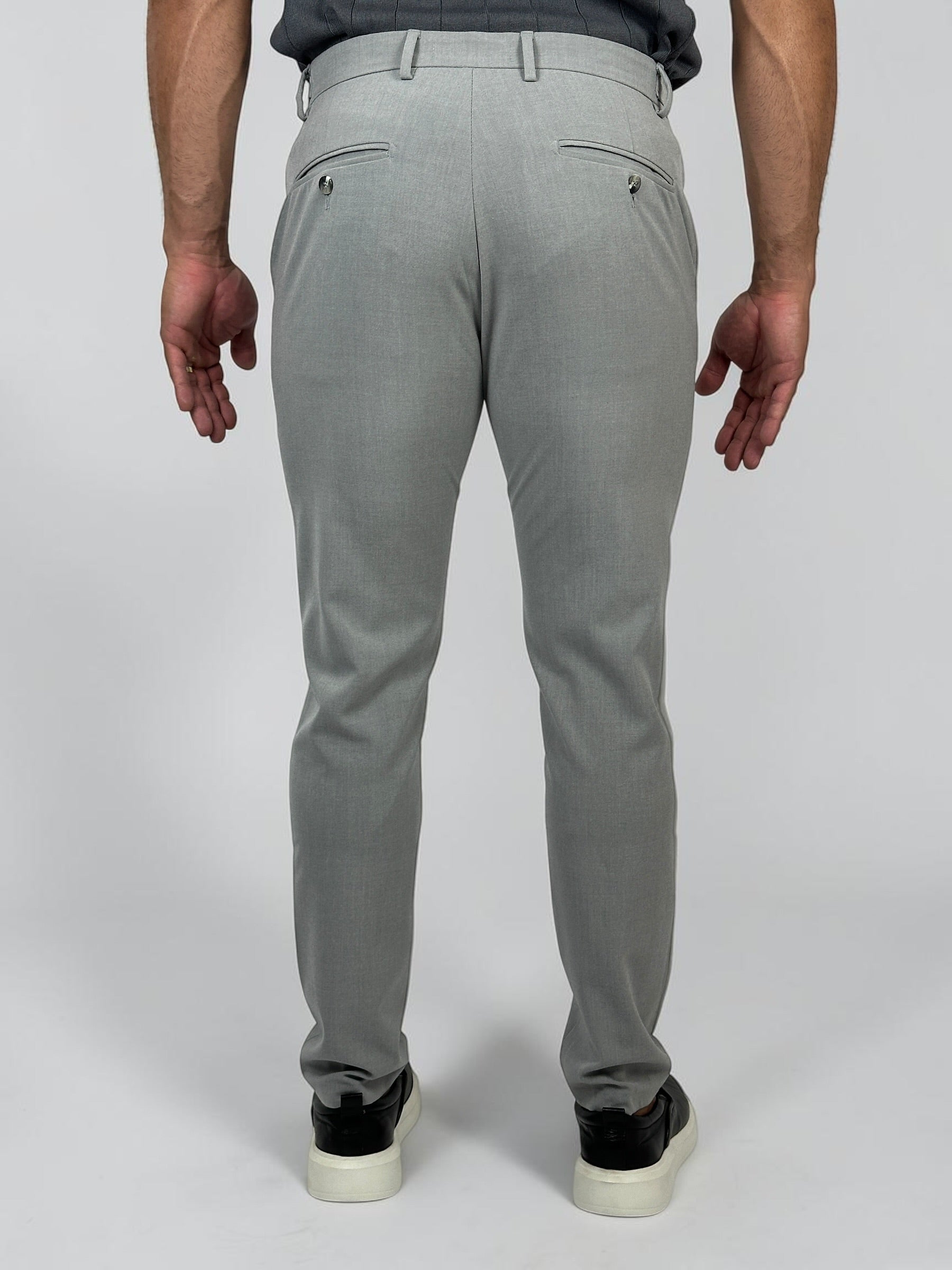 CALÇA  ALF ATENAS AJUSTE LATERAL CINZA ZIGMA
