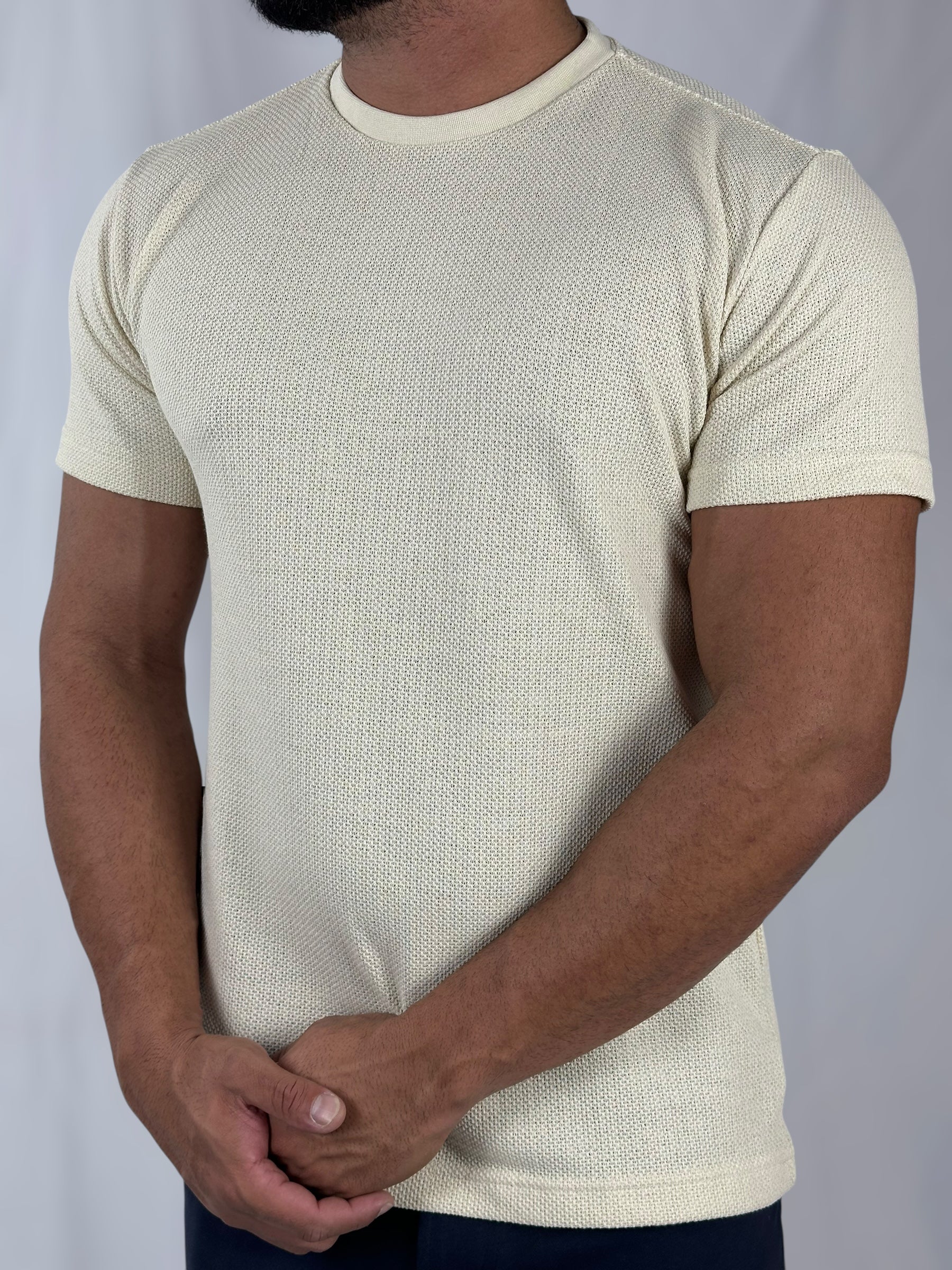 CAMISETA HERITAGE BEGE ZIGMA