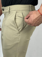 CALCA ALFTARIA OLDTECH FRANK KHAKI ZIGMA