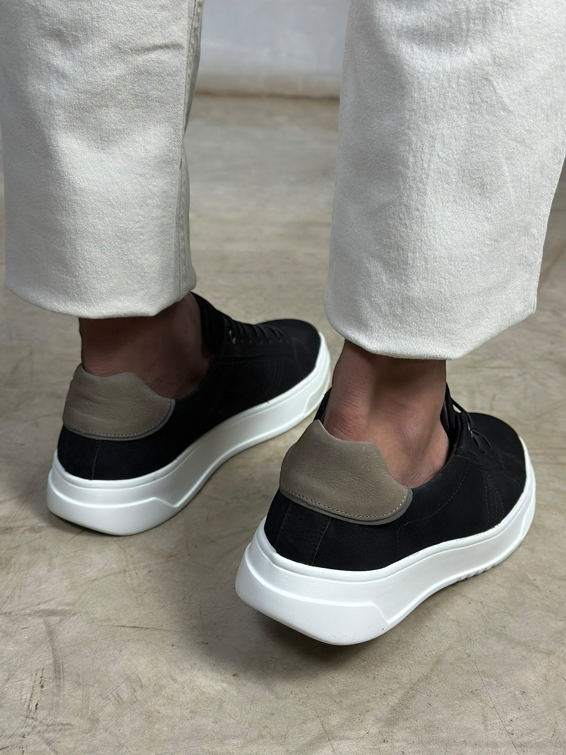 SNEAKER MYKONOS ELASTIC PRETO ZIGMA
