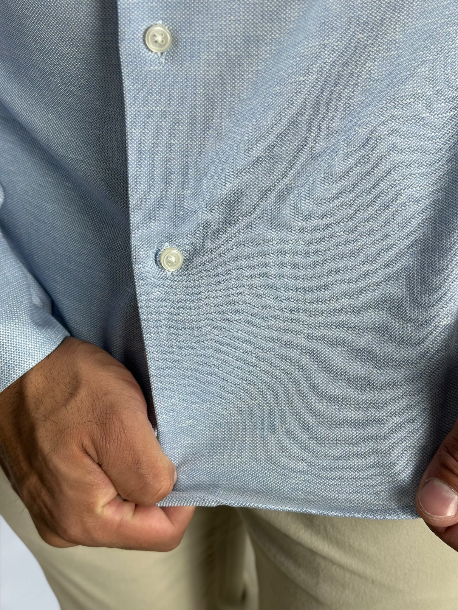 CAMISA M/L MANDARIN SERENITY ZIGMA