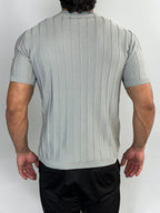 CAMISETA TRICOT RIVAGE CINZA ZIGMA
