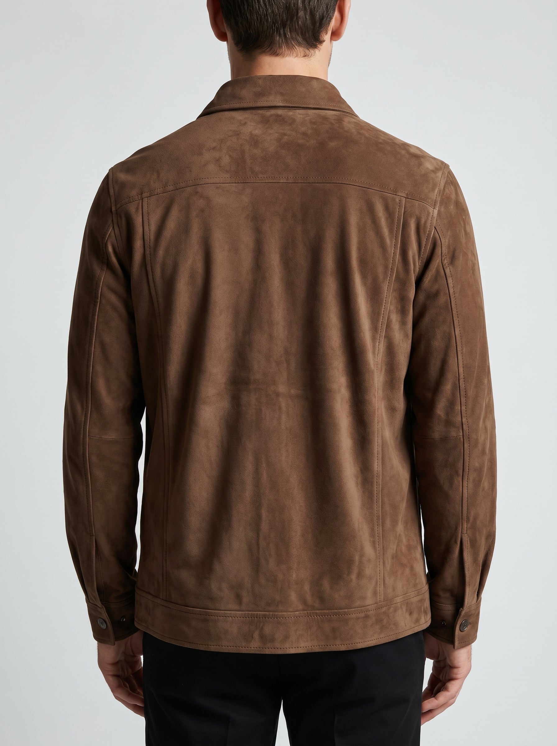 JAQUETA SUEDE SHERPA ASPEN MARROM ZIGMA