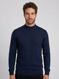 TRICOT GOLA ALTA ESSSENTIAL AZUL MARINHO ZIGMA