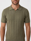 POLO RIVIERA V TRICOT VERDE ZIGMA