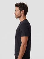 CAMISETA COTTON FLEX PRETA ZIGMA