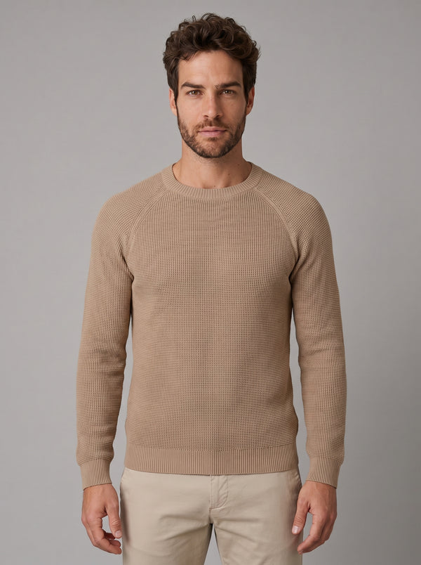 SUETER TEXTURE SIENA KHAKI ZIGMA