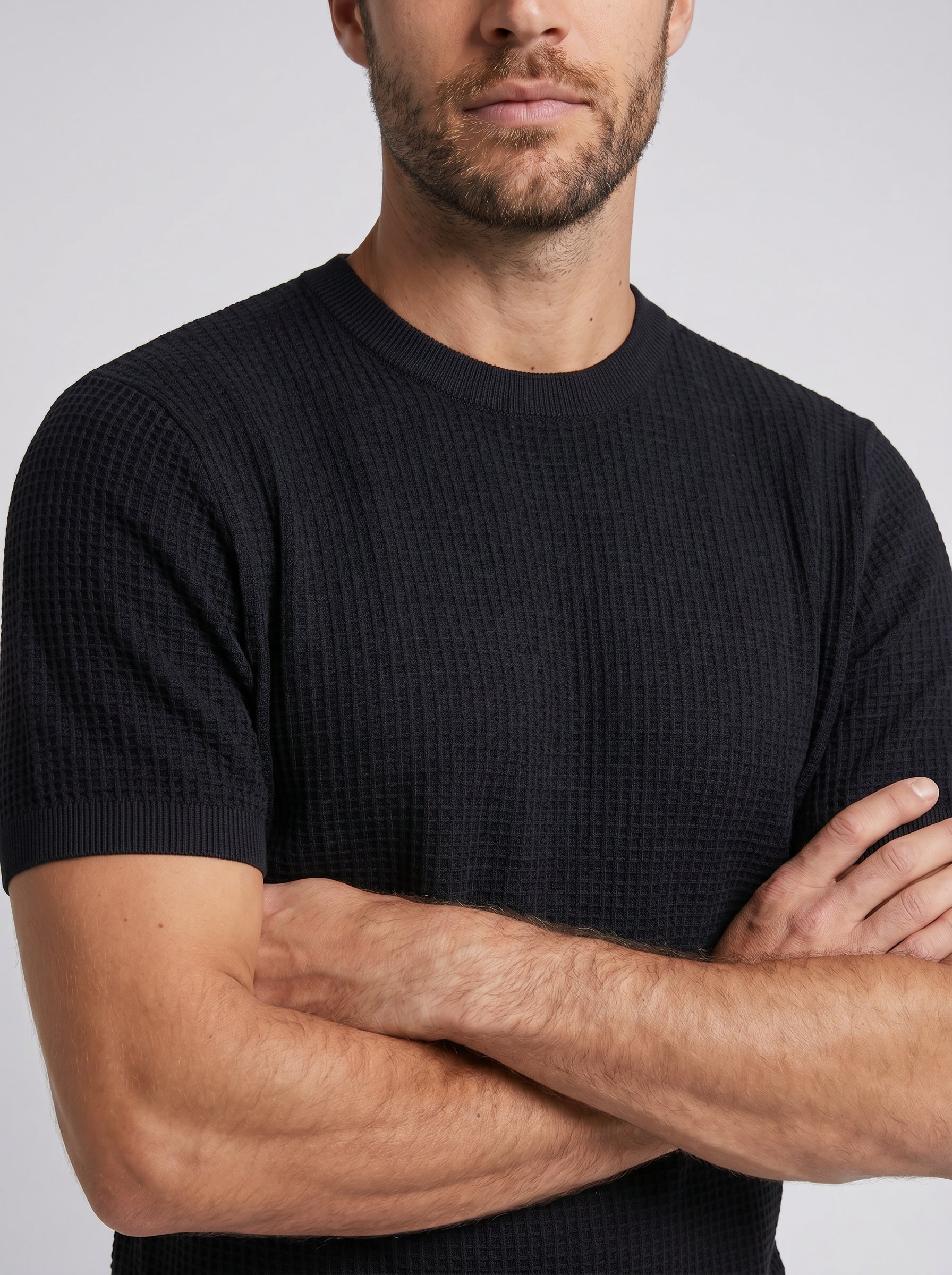 CAMISETA TRICO HONEY BELLAGIO PRETA ZIGMA