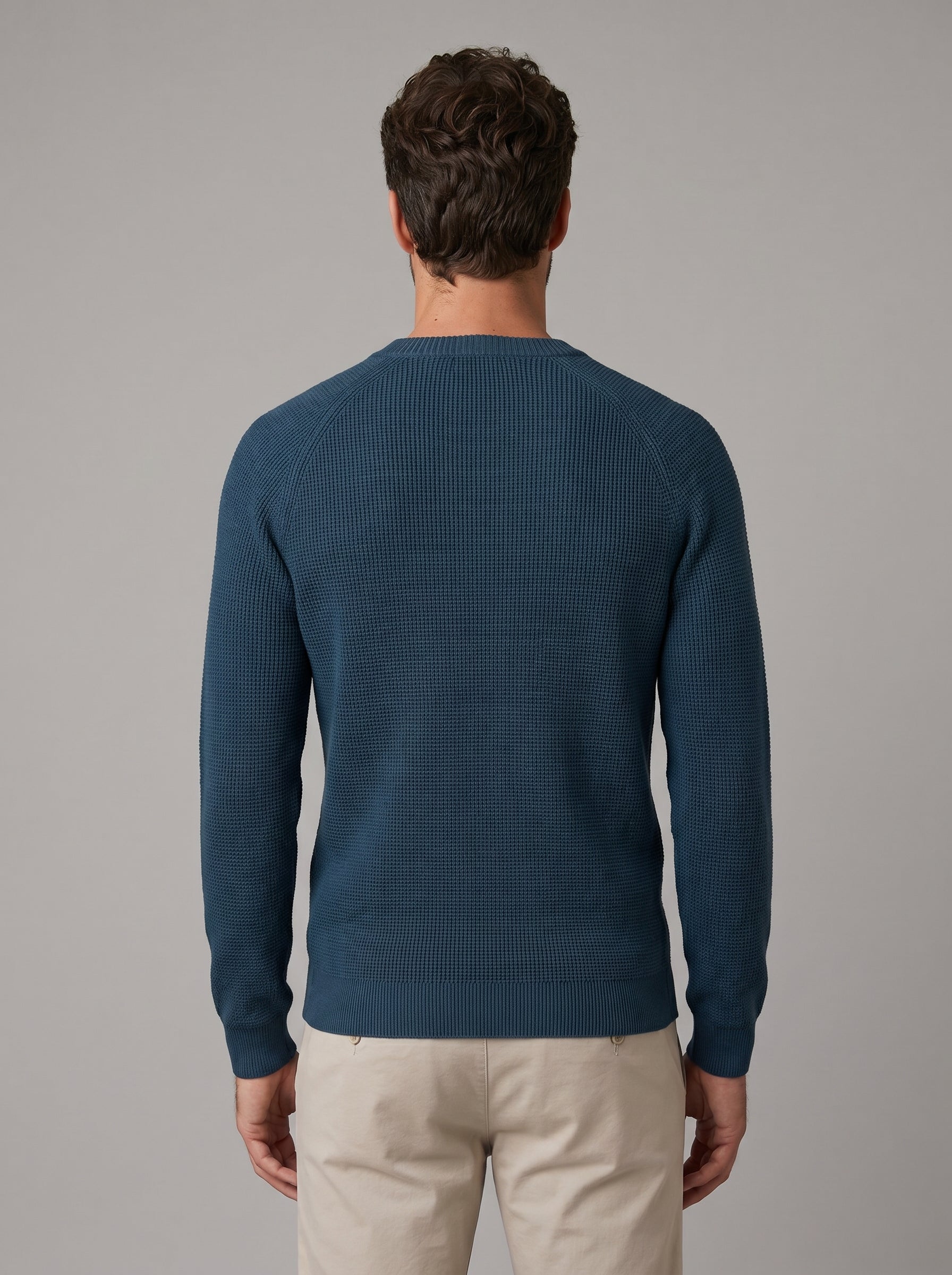 SUETER TEXTURE SIENA AZUL PETROLEO ZIGMA