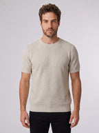 CAMISETA TRICO HONEY BELLAGIO AREIA ZIGMA