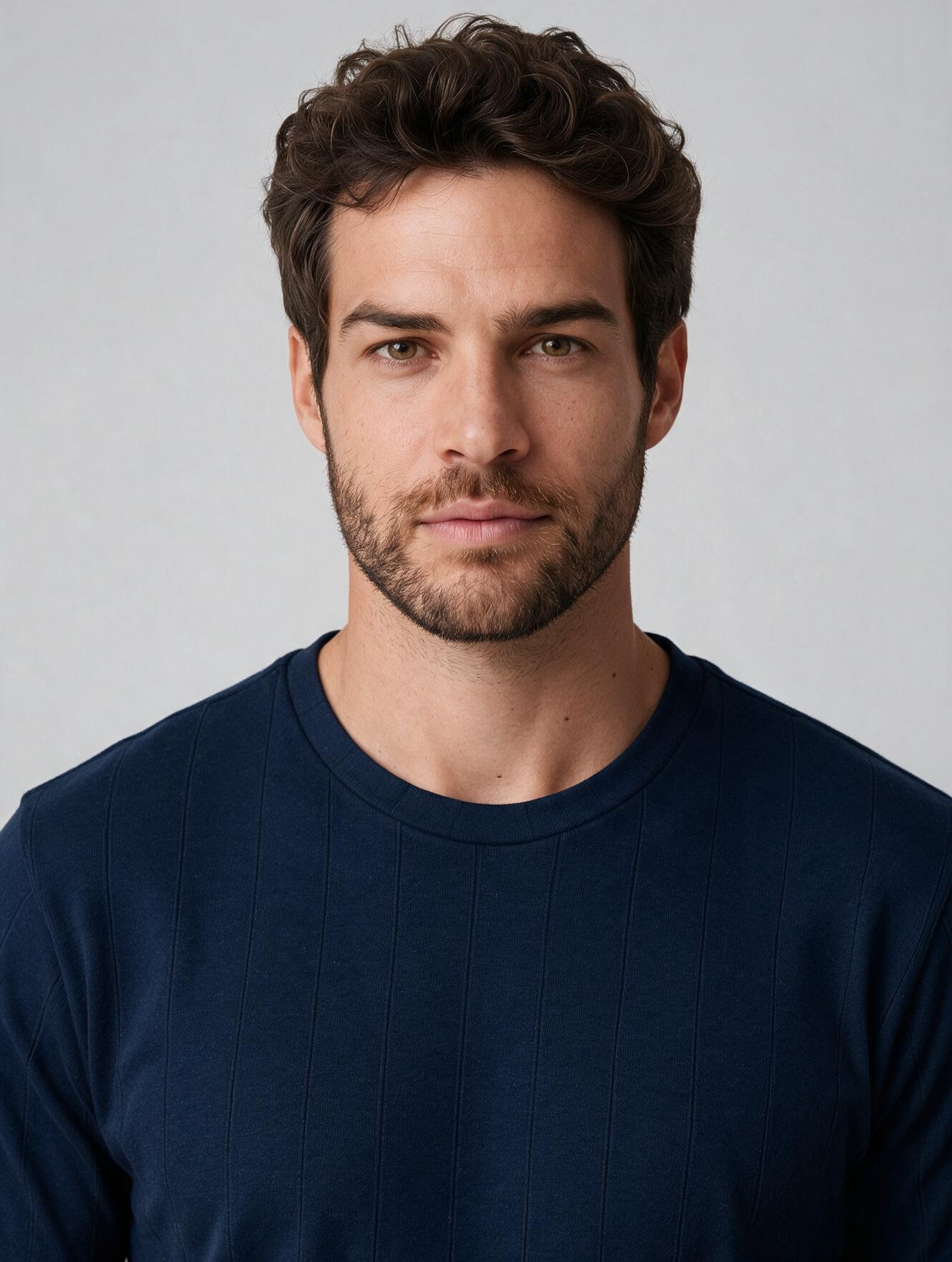 CAMISETA STRIPES FLOW AZUL MARINHO ZIGMA