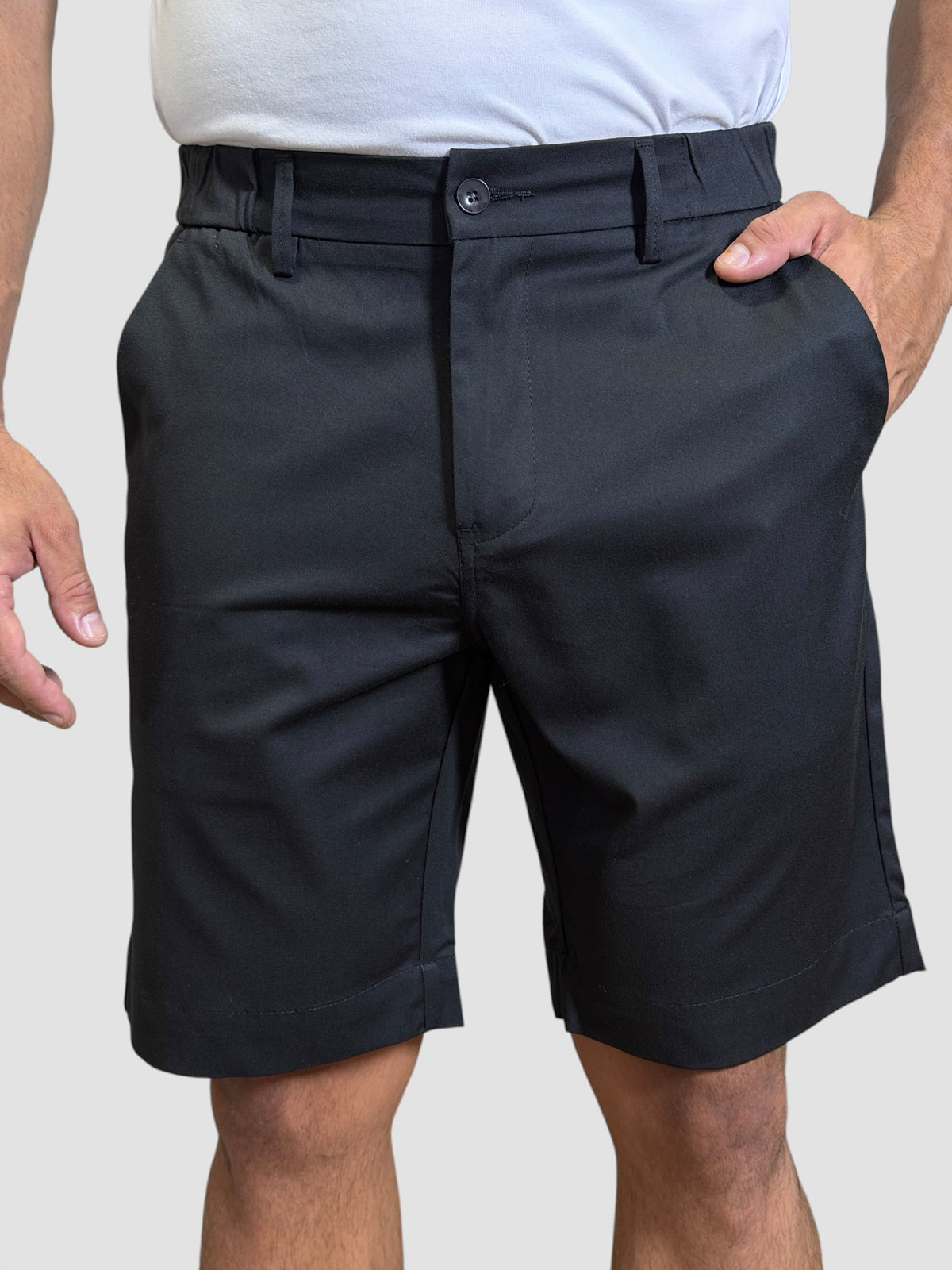BERMUDA PORTOFINO SARJA STRETCH PRETO ZIGMA