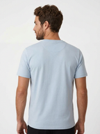 CAMISETA ESSENTIAL COTTON PREMIUM AZUL CLARO ZIGMA