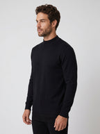 TRICOT GOLA ALTA ESSSENTIAL PRETO ZIGMA