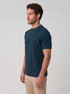 CAMISETA TRICOT KNIT VERDE ZIGMA